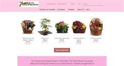 Desktop Screenshot of greenbranchflorist.com